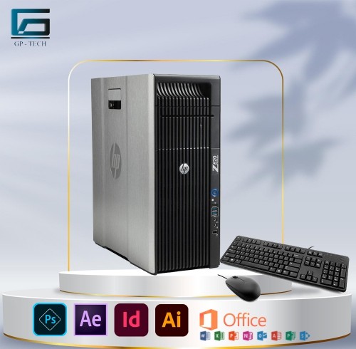 Workstation HP Z620 2 CPU Sk 2011 E5 2670 V2