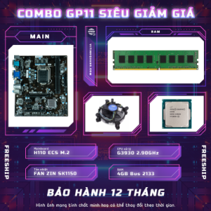 Combo GP11 main H110 + G3930 siêu giảm giá (MUA MAIN TẶNG CPU)