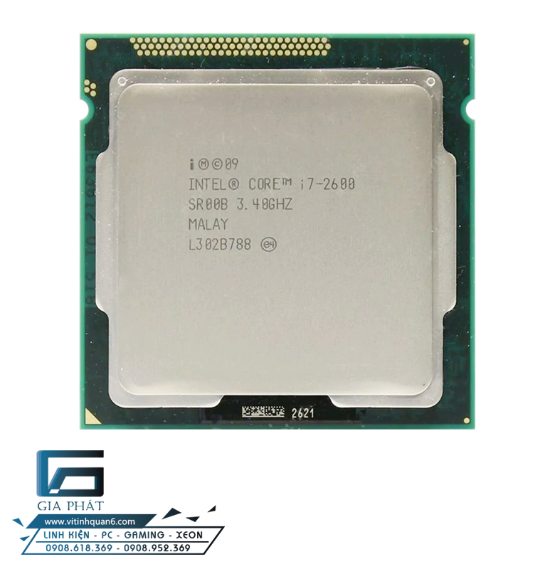 CPU Intel Core i7 2600 (3.40GHz, 8M, 4 Nhân 8 Luồng) | VI TÍNH QUẬN 6